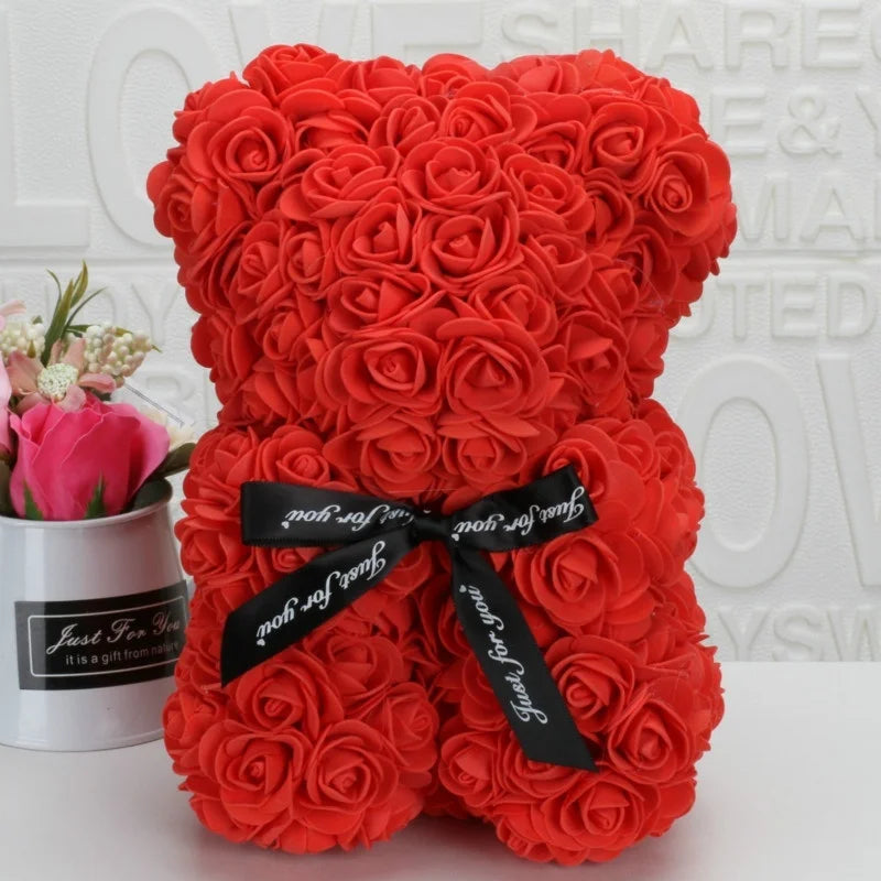 Rose Teddy Bear